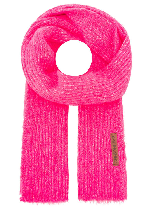 Zwillingsherz Accessoires Wollschal Mix "Rippe & Patch"