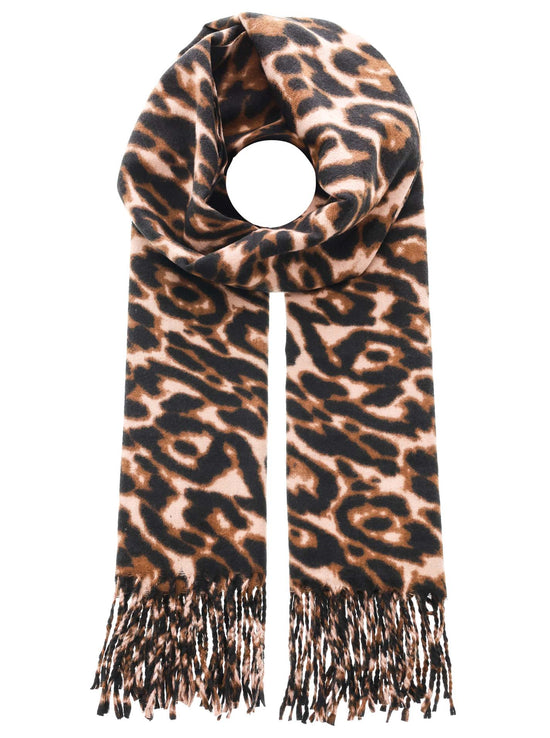 Zwillingsherz Damen Schal "Classic Leo Tassel"