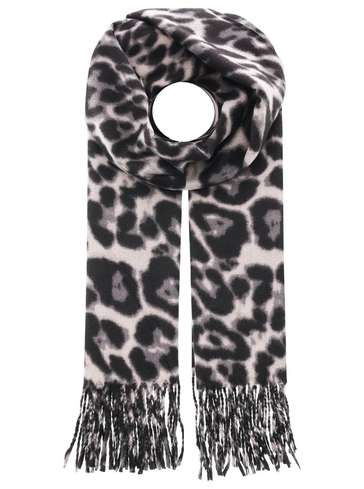 Zwillingsherz Damen Schal "Classic Leo Tassel"
