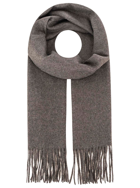 Zwillingsherz Accessoires Herrenschal Wollmix "Uni"