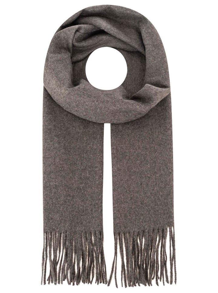 Zwillingsherz Accessoires Herrenschal Wollmix "Uni"