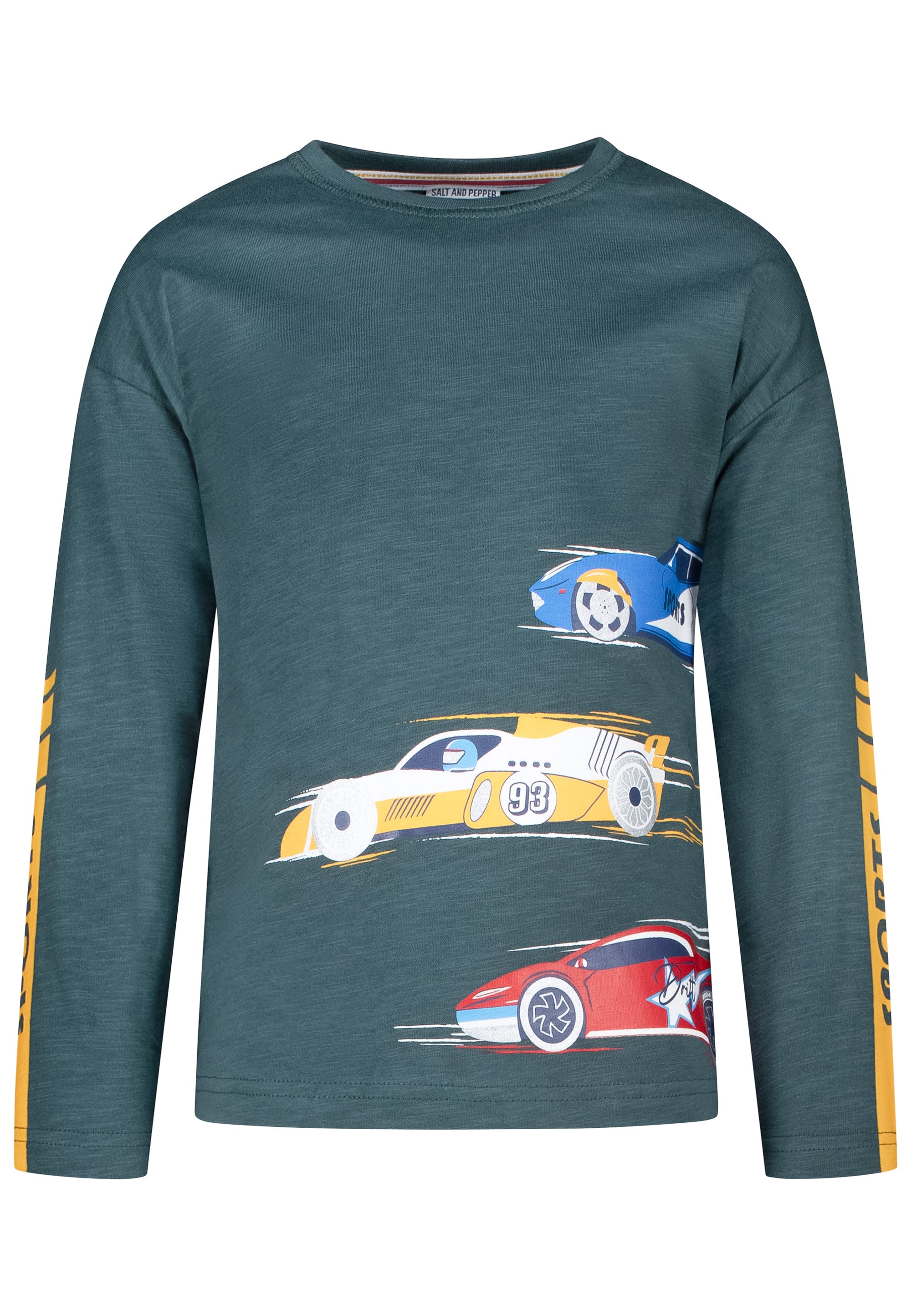 Salt & Pepper Longsleeve Boys LS print cars