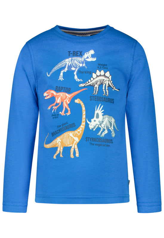 Salt & Pepper Longsleeve Boys LS glow.print Dinosaurs