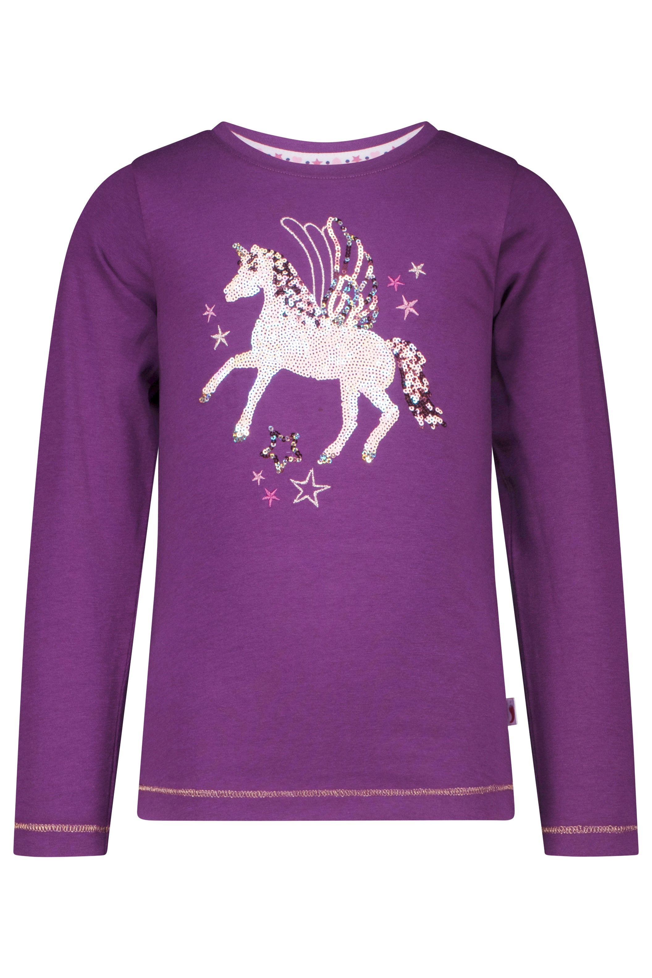 Salt & Pepper Longsleeve Girls LS sequins Unicorn