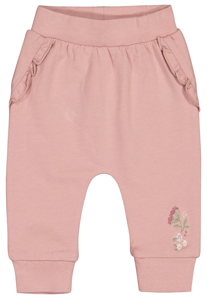 Salt & Pepper Trousers Baby Girls Trousers EMB Flower
