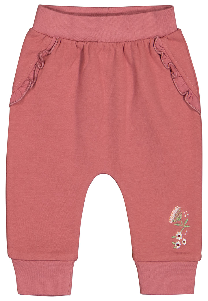 Salt & Pepper Trousers Baby Girls Trousers EMB Flower