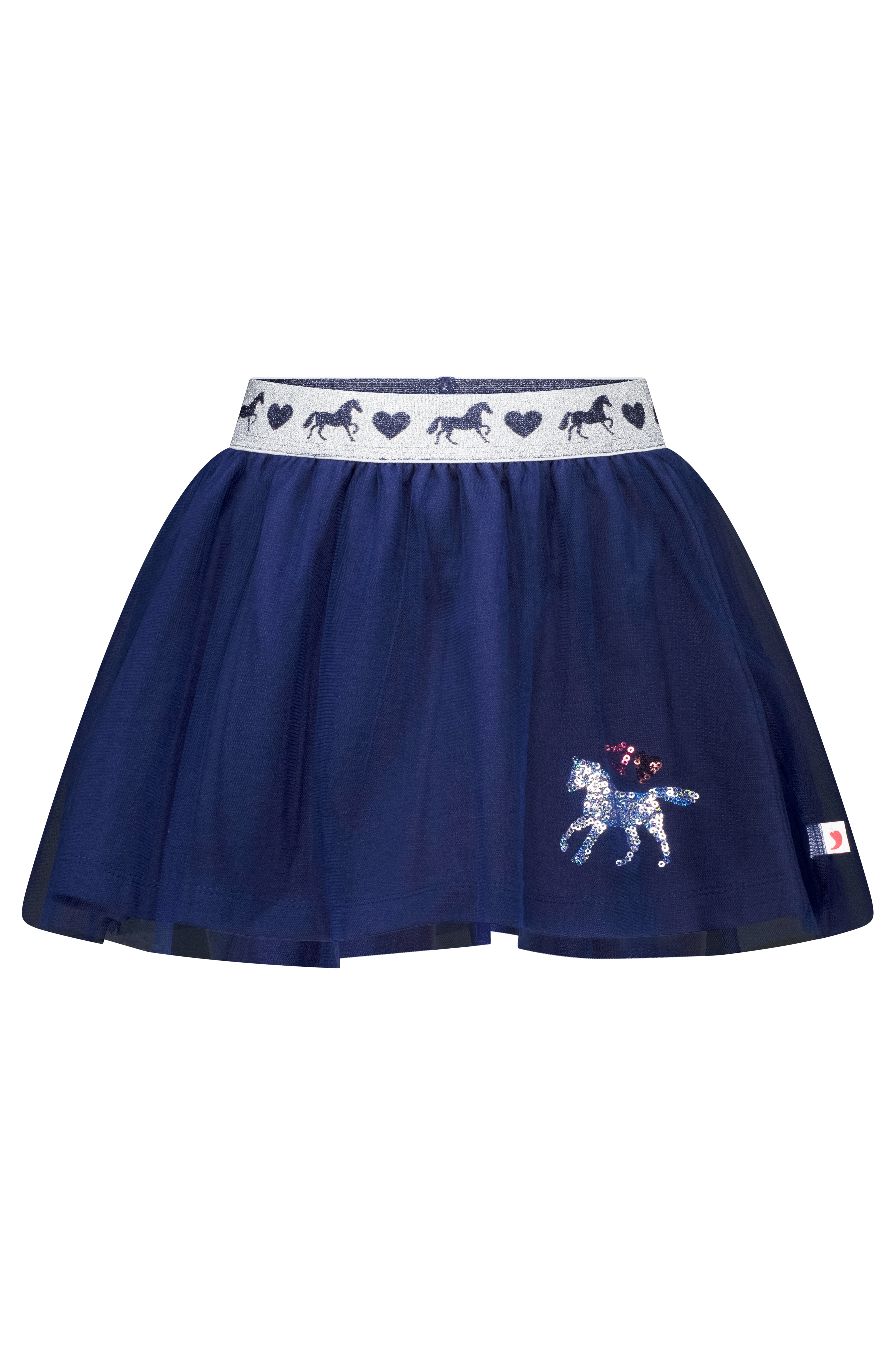 Salt & Pepper Skirt Girls Skirt sequins Horse