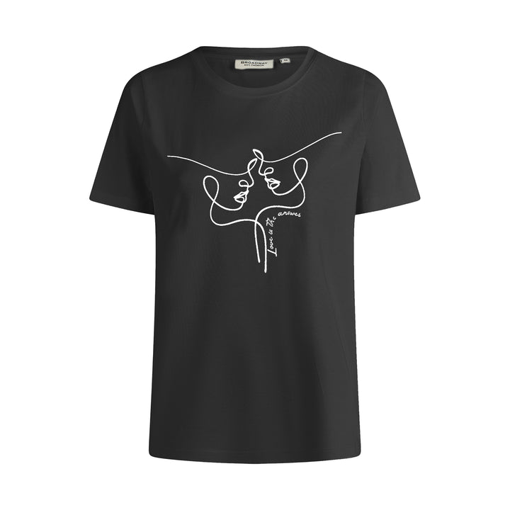 Broadway Damen T-Shirt 55004196 – black