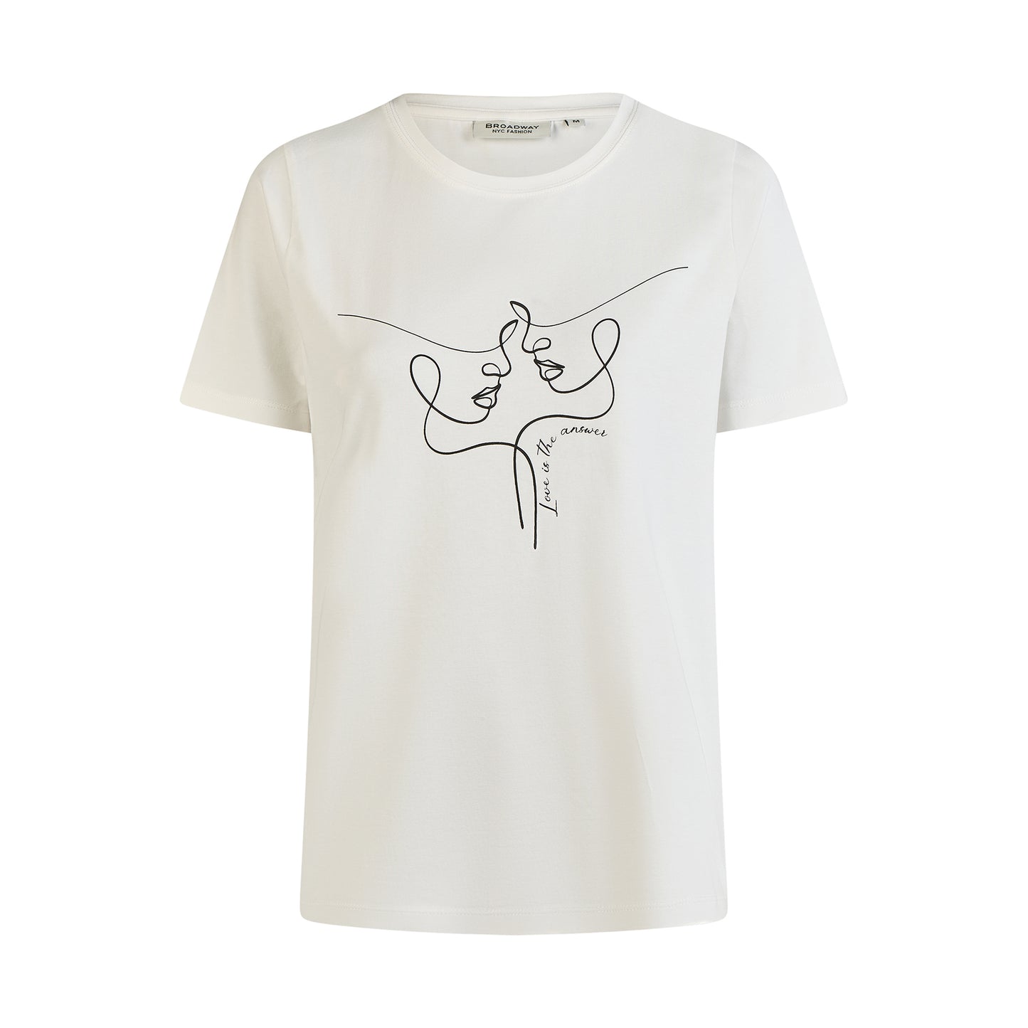 Broadway Damen T-Shirt 55004196 – soft white