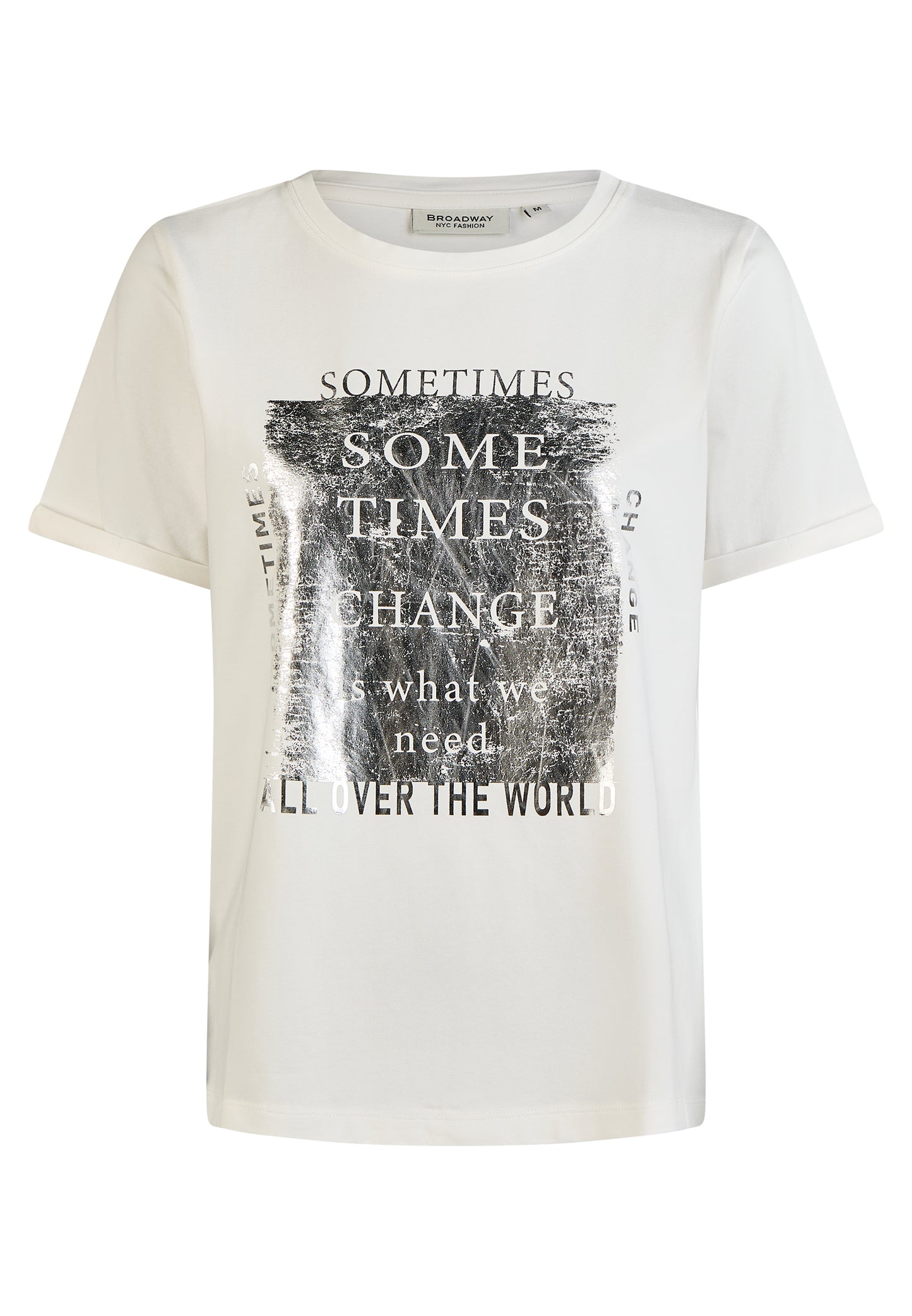 Broadway Damen T-Shirt 55004200 – soft white