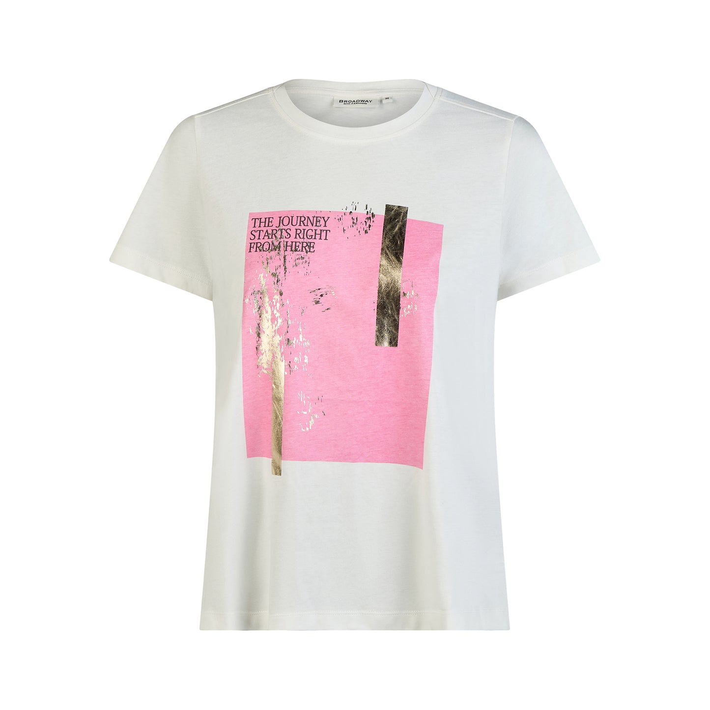 Broadway Damen T-Shirt 55004205 – soft white