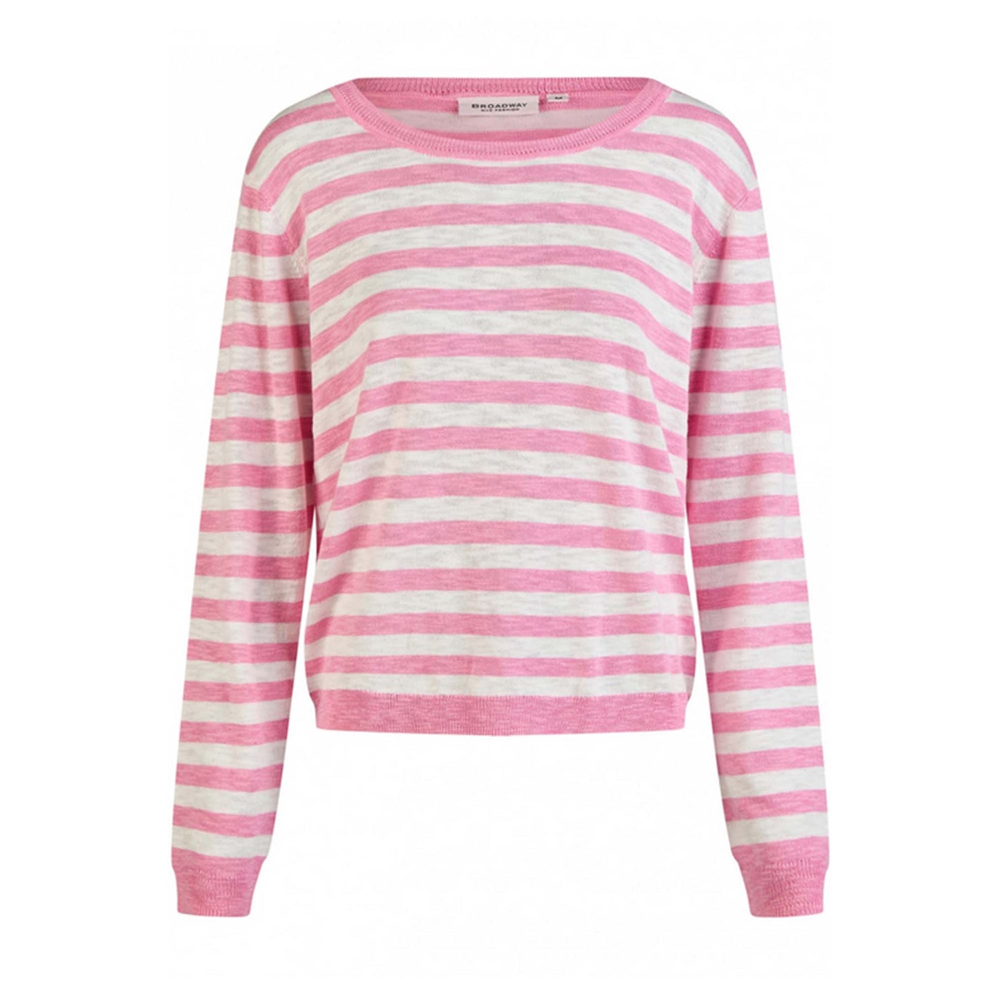 Broadway Damen Strickpullover 55004221 – power pink stripe