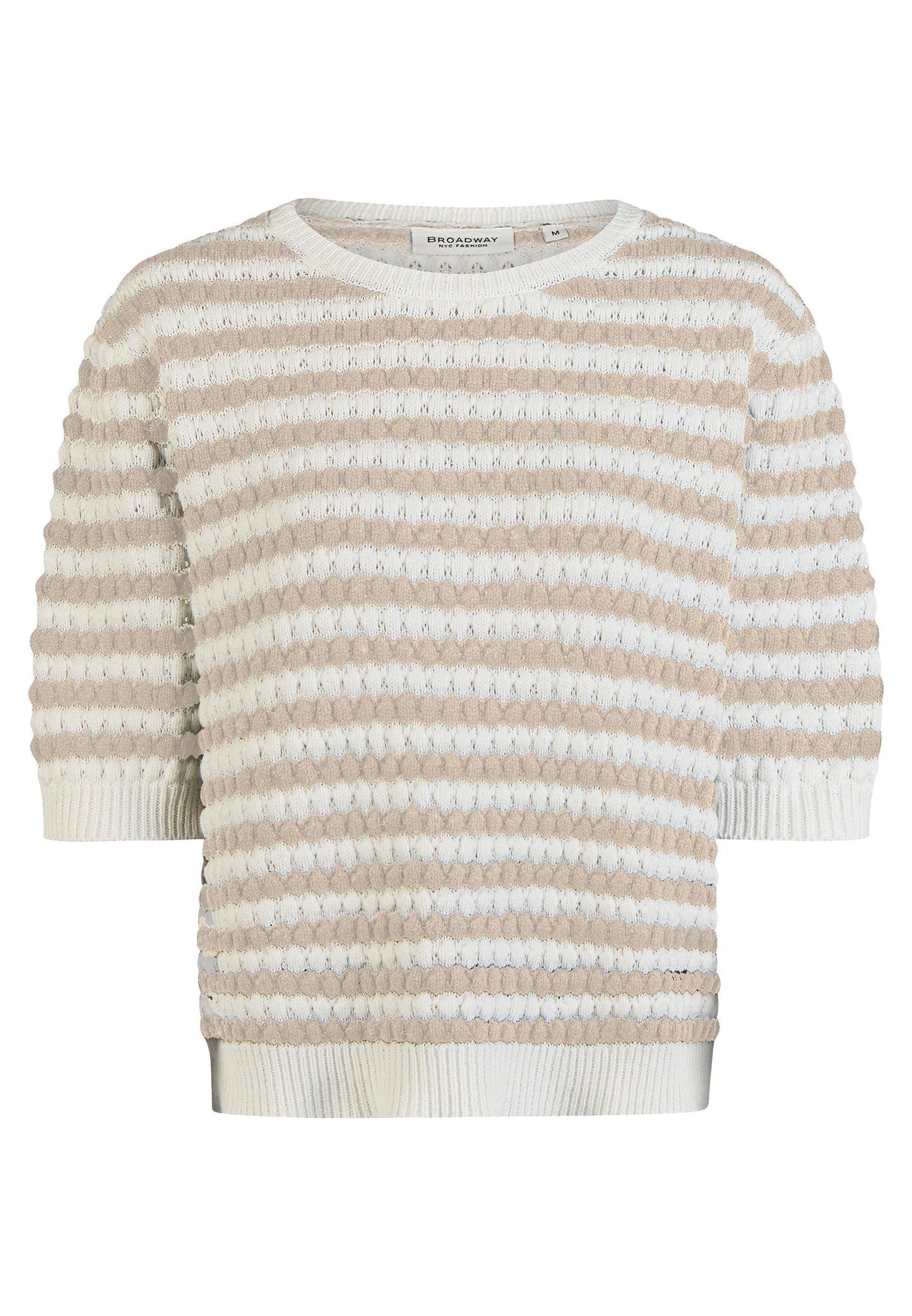 Broadway Damen Strickshirt 55004222 – dune stripe