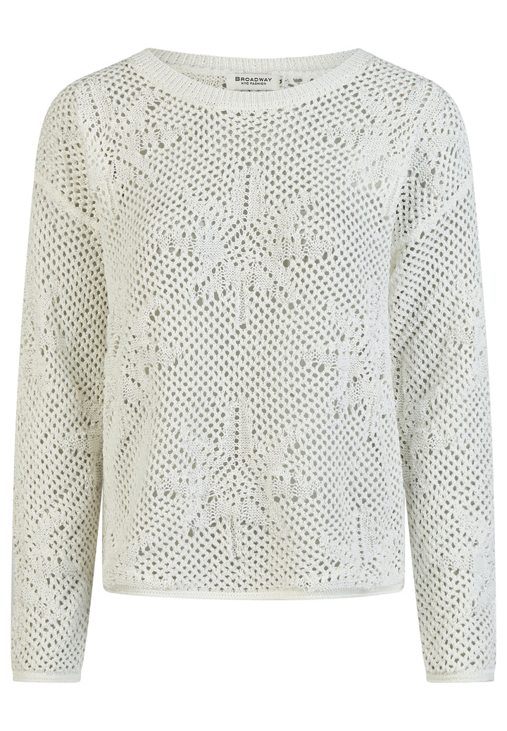 Broadway Damen Strickpullover 55004225 – soft white
