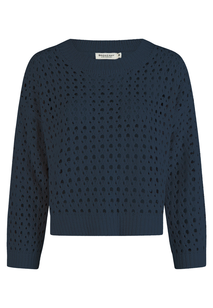 Broadway Damen Strickpullover 55004229 – navy blue