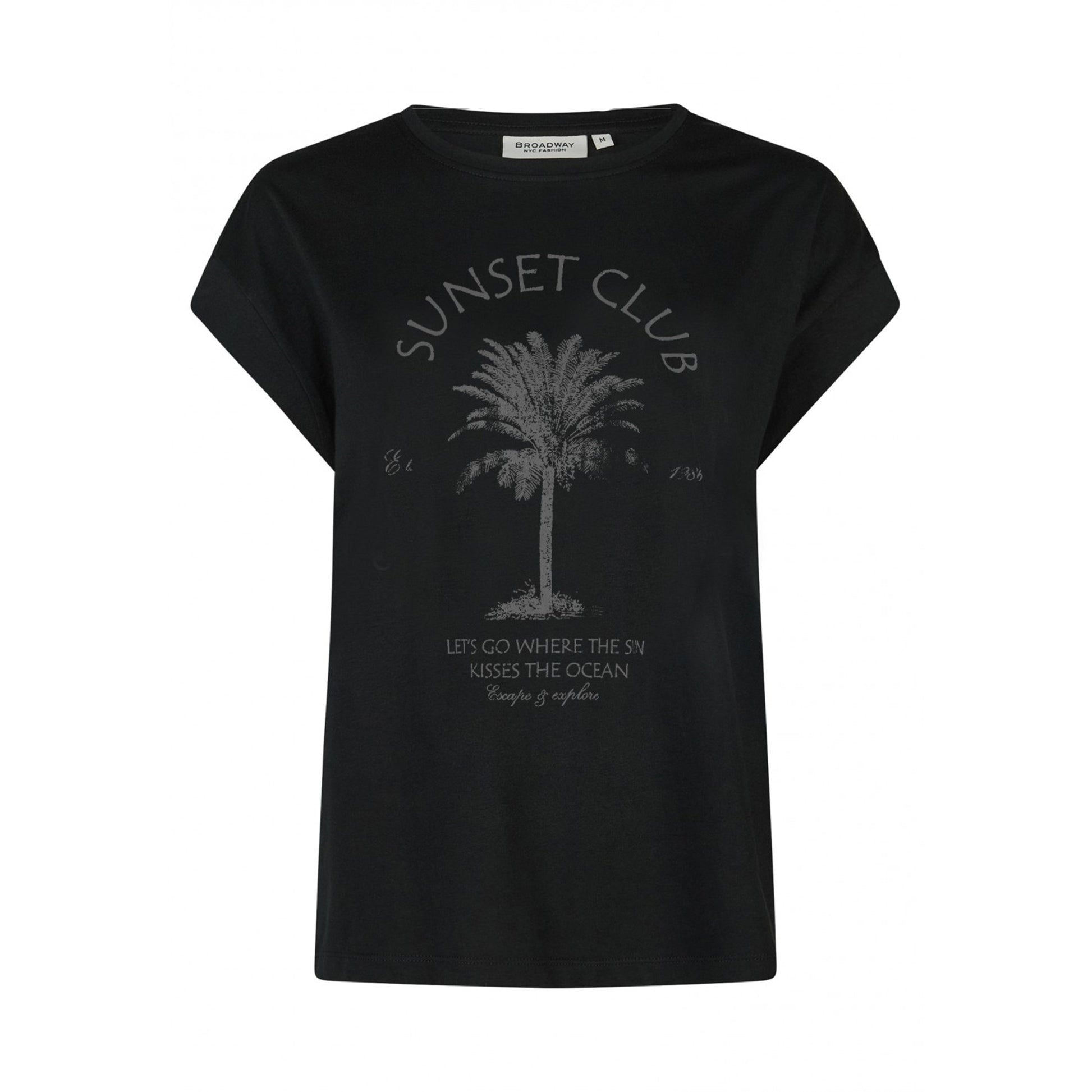 Broadway Damen T-Shirt „Sunset Club“