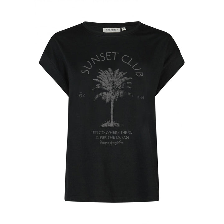 Broadway Damen T-Shirt „Sunset Club“