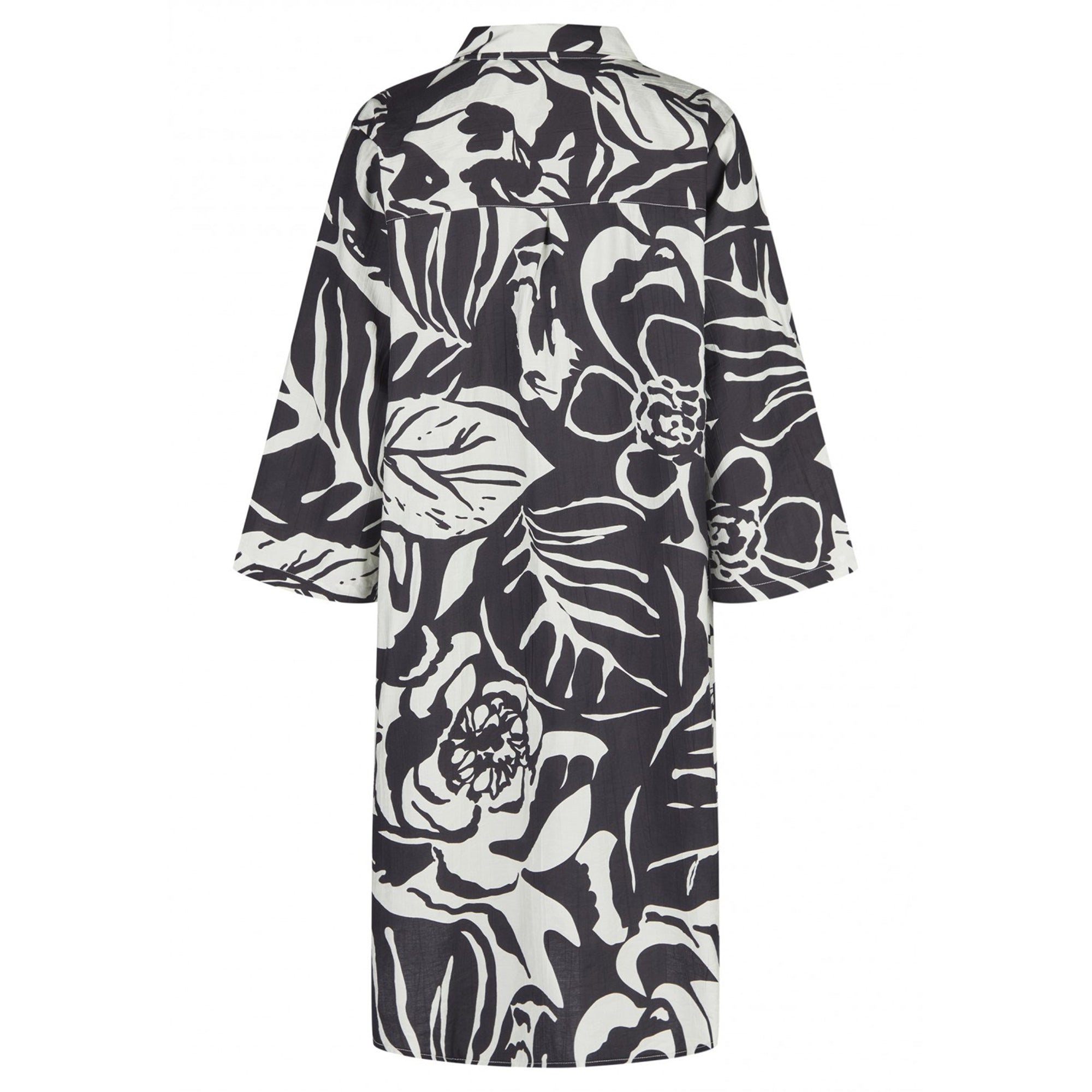Broadway Damen Blusekleid – black graphic