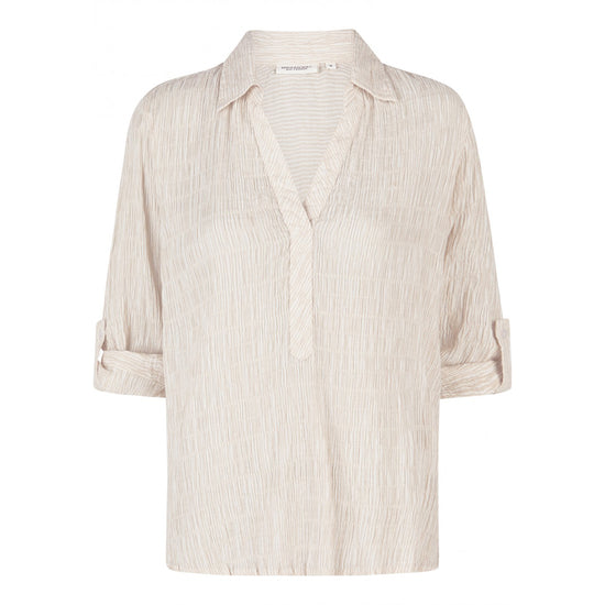 Broadway Damen Bluse – summer sand stripe