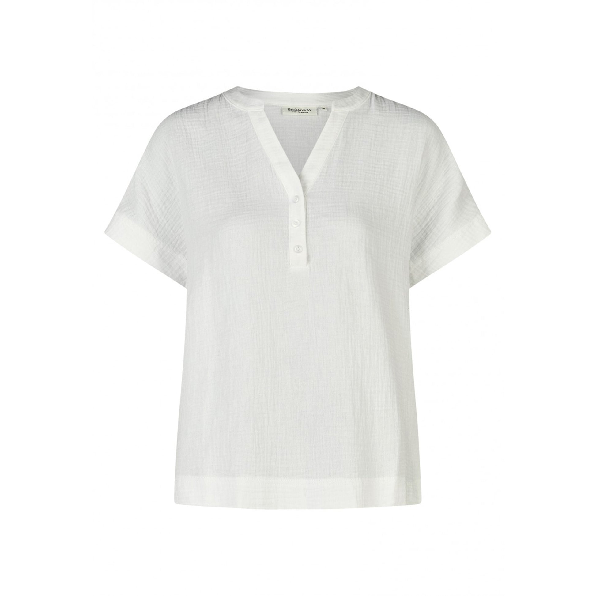 Broadway Damen Bluse – soft white
