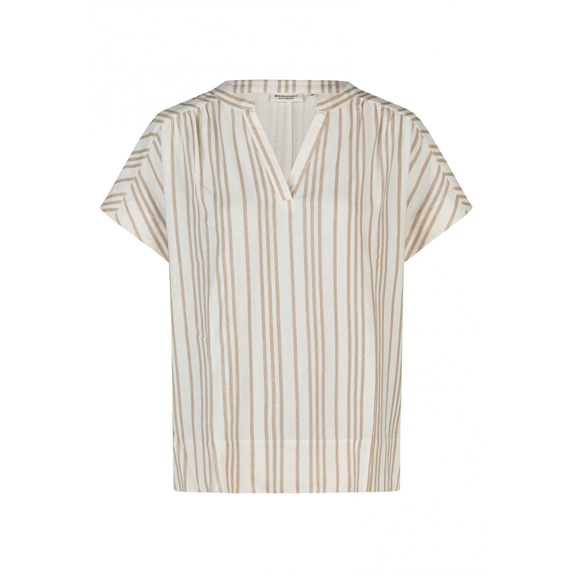 Broadway Damen Bluse – summer sand stripe