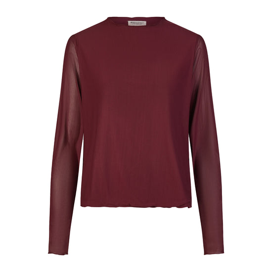 Broadway Damen Langarmshirt 55004650 – burgundy