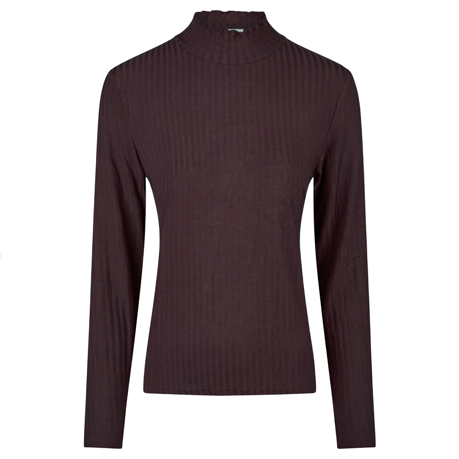 Broadway Damen Langarmshirt 55004654 – espresso