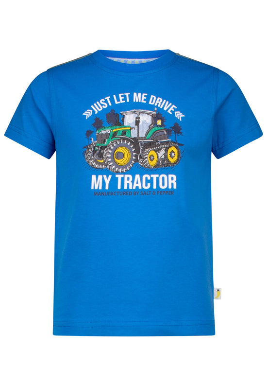 salt and pepper Boys T-Shirt EMB Appl. Tractor 55320127490