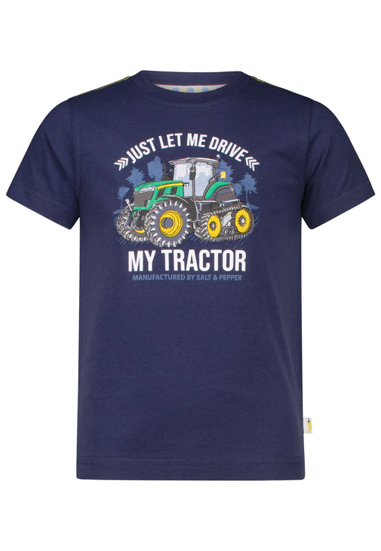 salt and pepper Boys T-Shirt EMB Appl. Tractor 55320127490