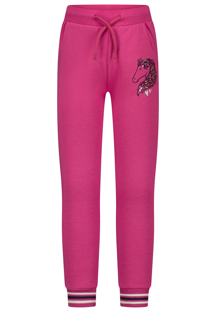 salt and pepper Girls Trousers EMB Horse 55320218440