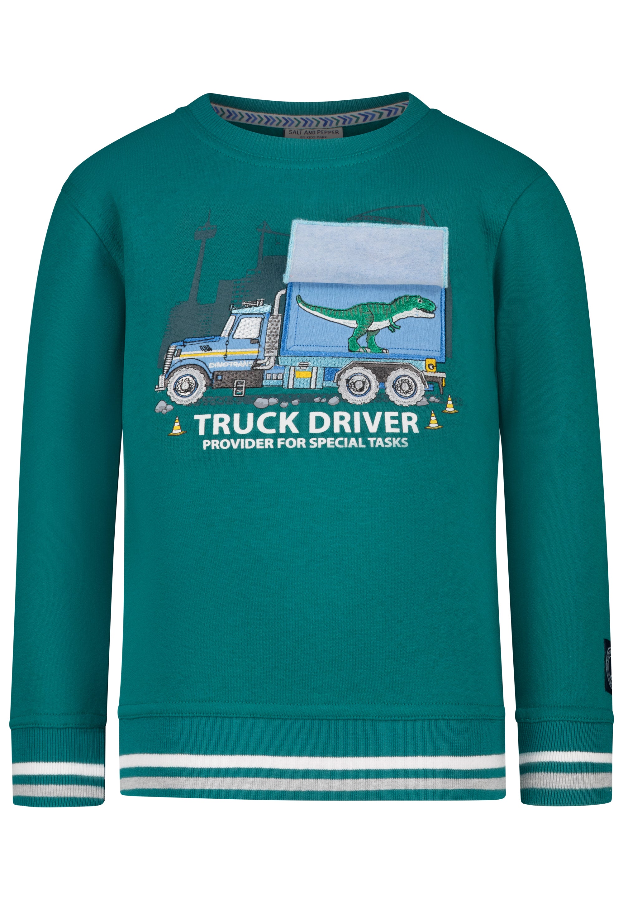 salt and pepper Jungs Sweatshirt Truck 55520117300