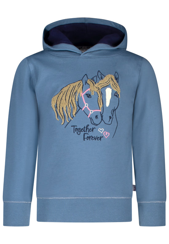 salt and pepper Mädchen Hoody Horses 55520118610