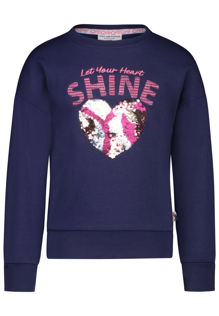 salt and pepper Mädchen Sweatshirt Rev. Sequins 55520118800