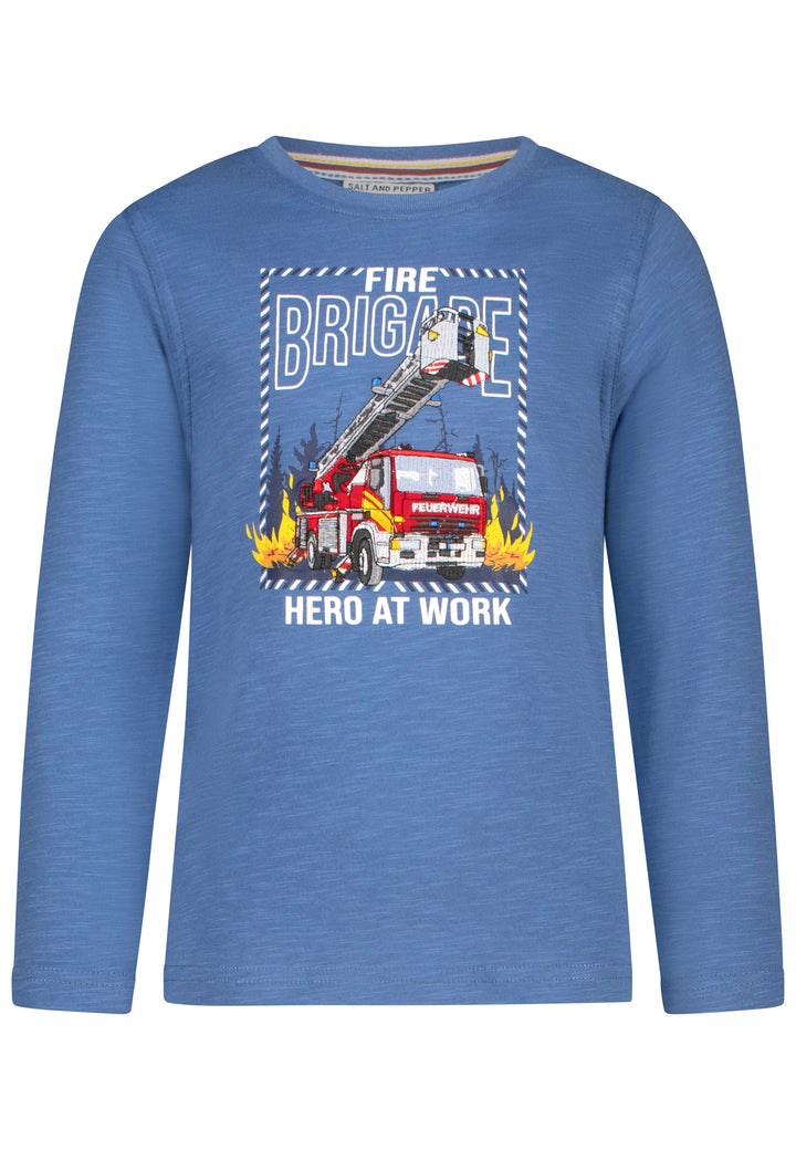 salt and pepper Jungs Longsleeve Fire Brigade 55520137580