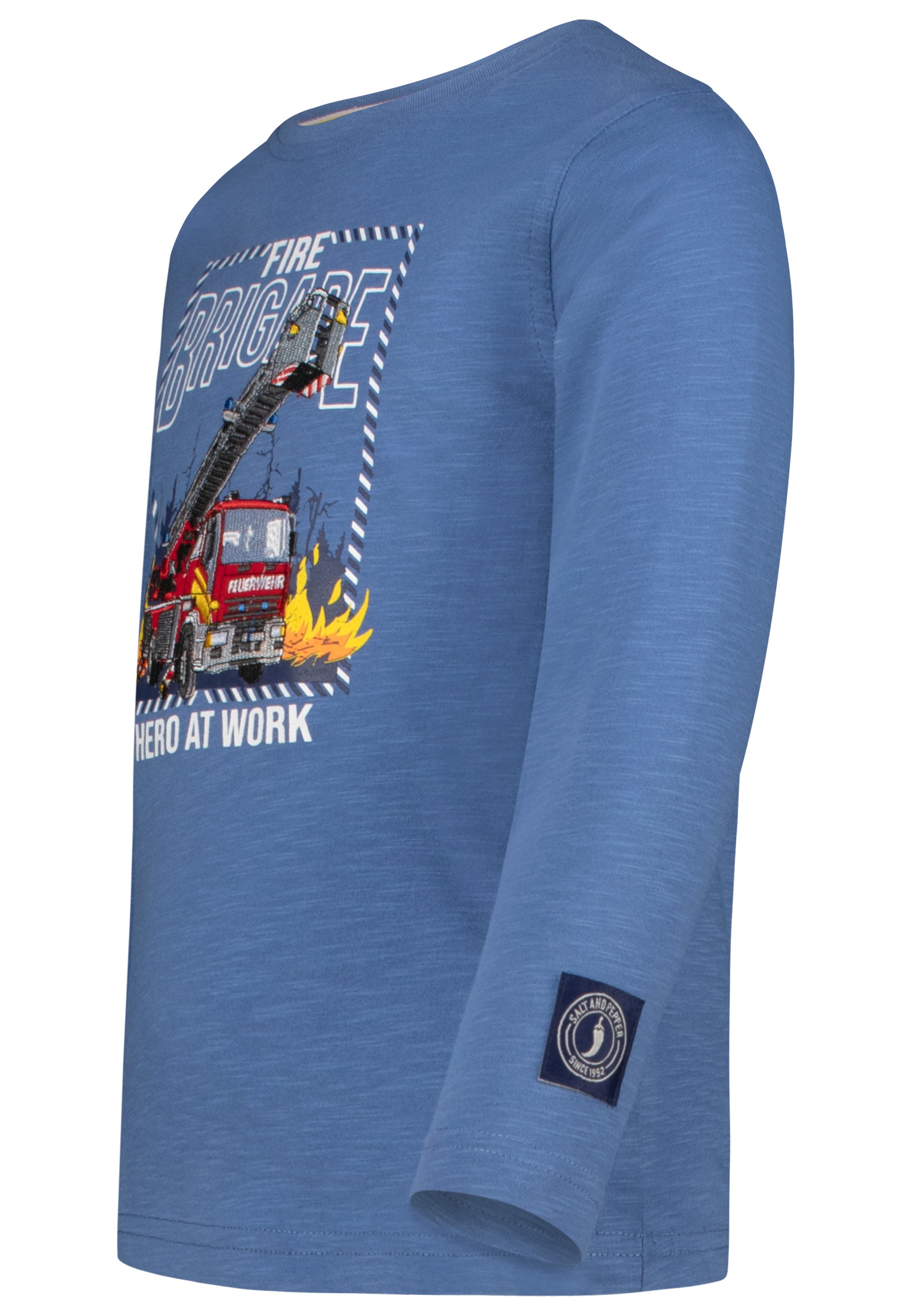 salt and pepper Jungs Longsleeve Fire Brigade 55520137580