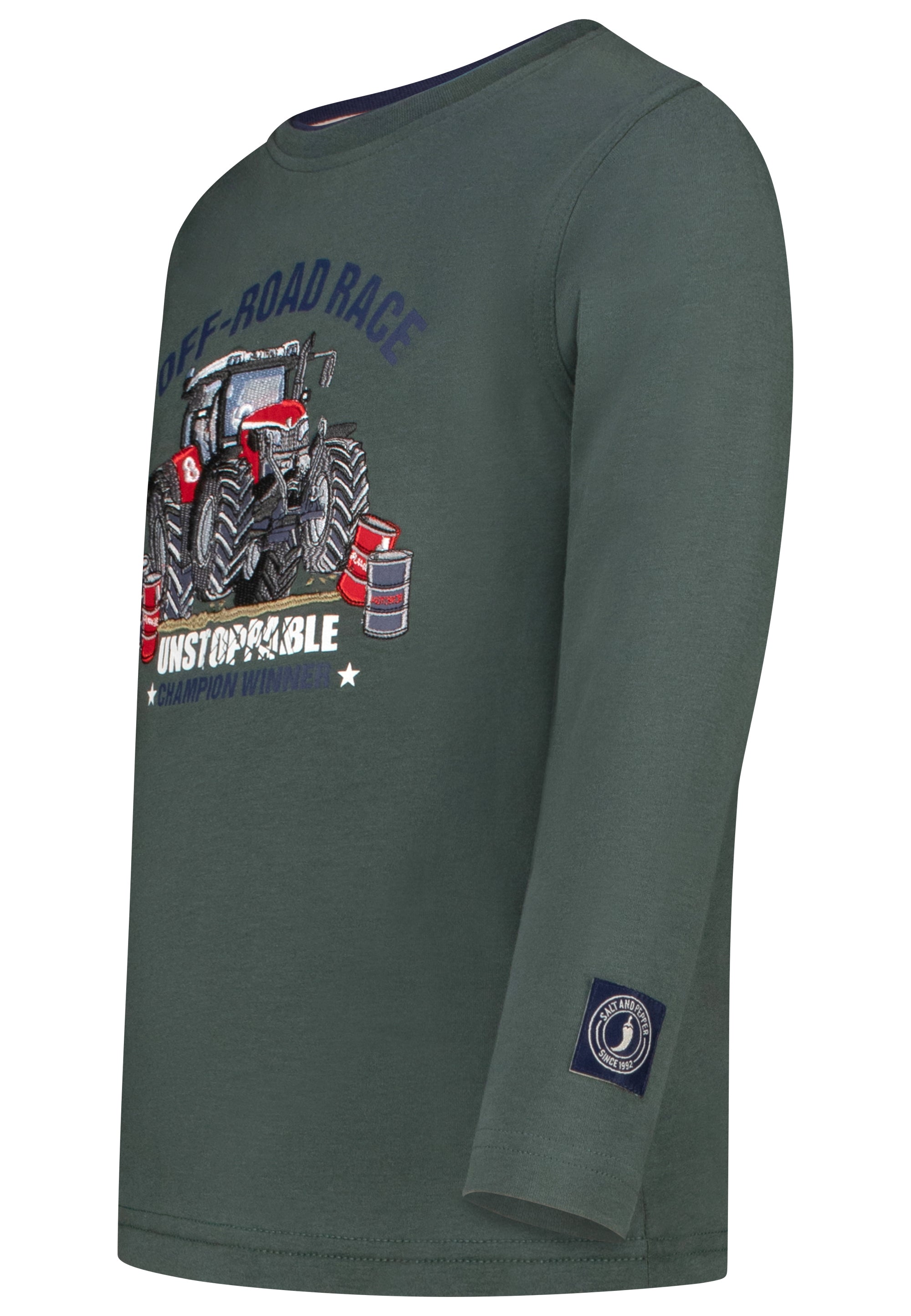 salt and pepper Jungs Longsleeve Tractor 55520137590