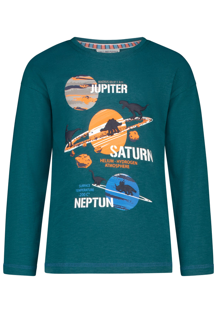 salt and pepper Jungs Longsleeve Planets 55520137750