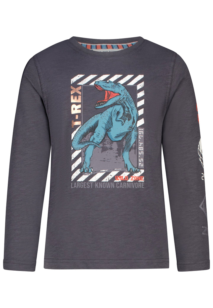 salt and pepper Jungs Longsleeve T-Rex 55520137760
