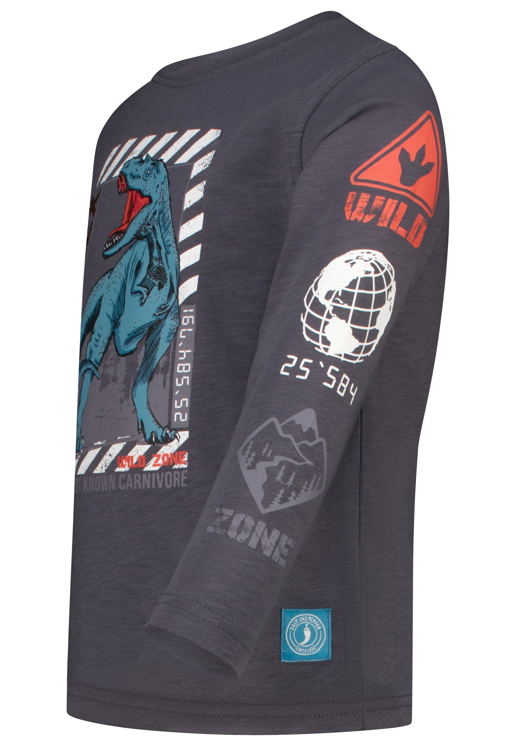 salt and pepper Jungs Longsleeve T-Rex 55520137760