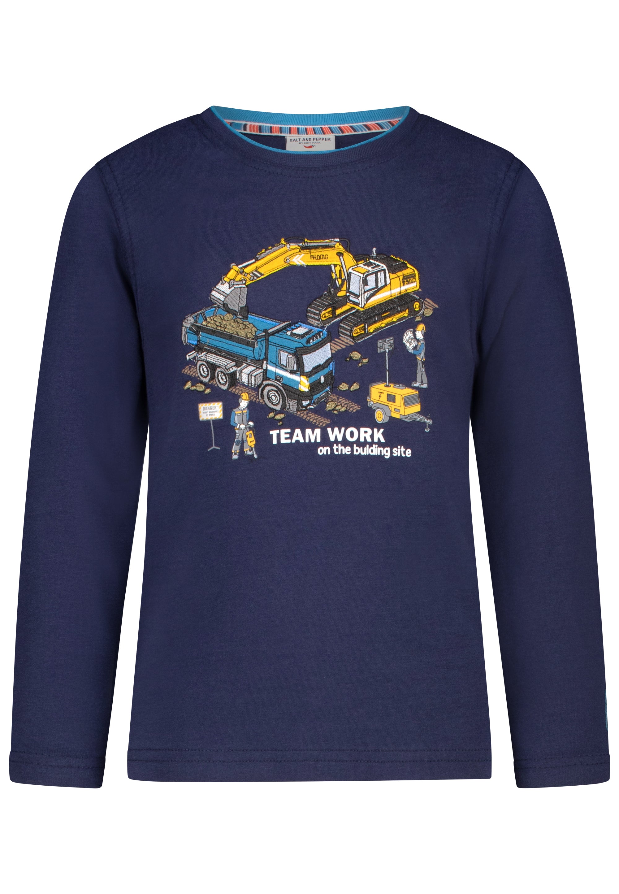 salt and pepper Jungs Longsleeve Team Work 55520137780