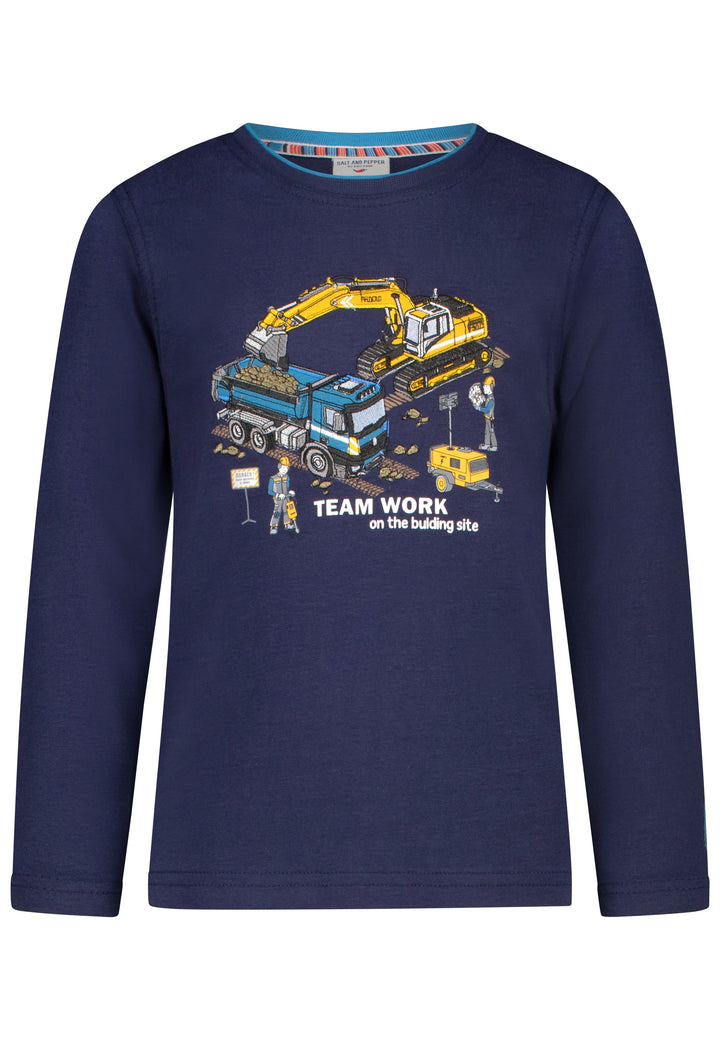 salt and pepper Jungs Longsleeve Team Work 55520137780