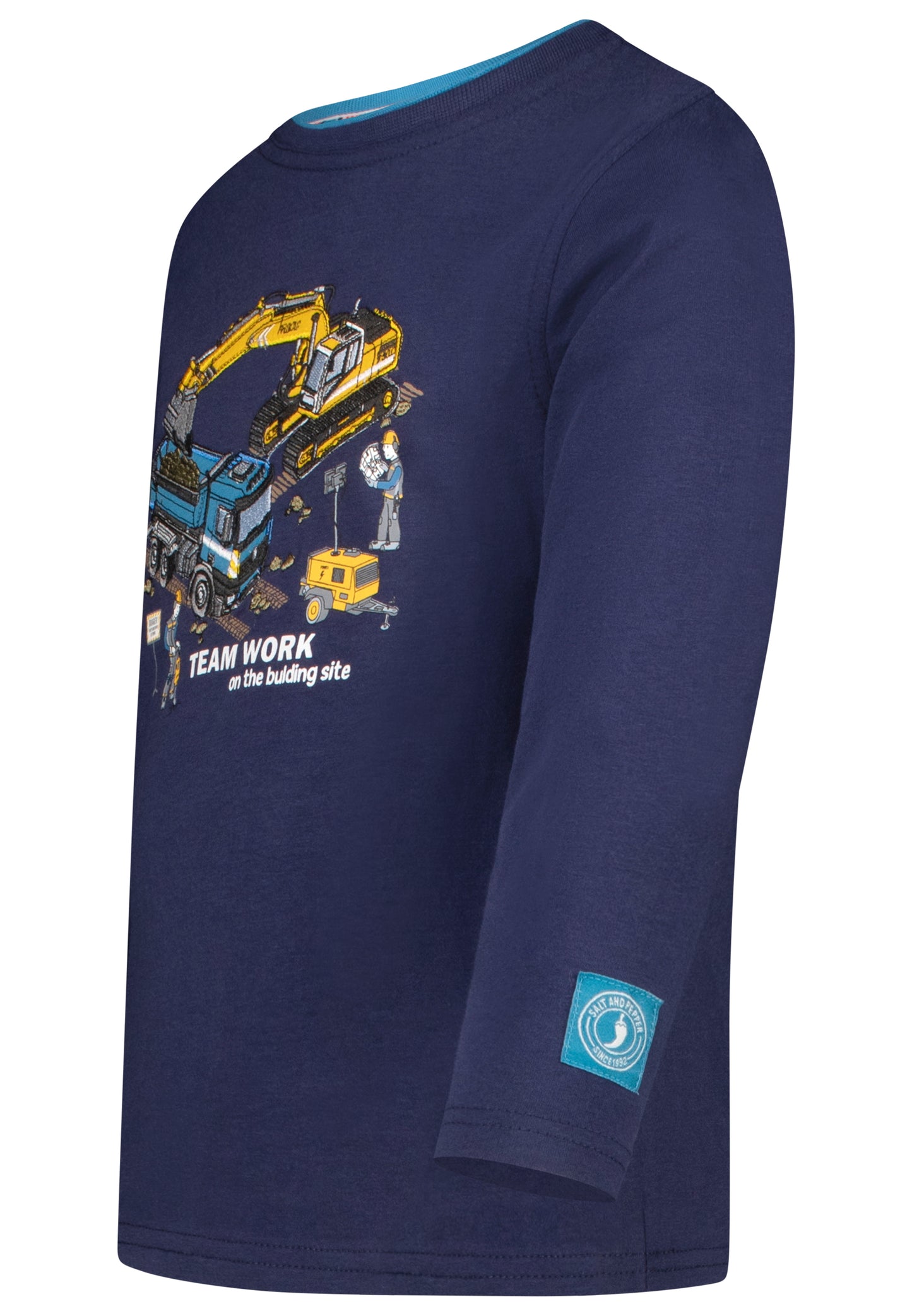 salt and pepper Jungs Longsleeve Team Work 55520137780