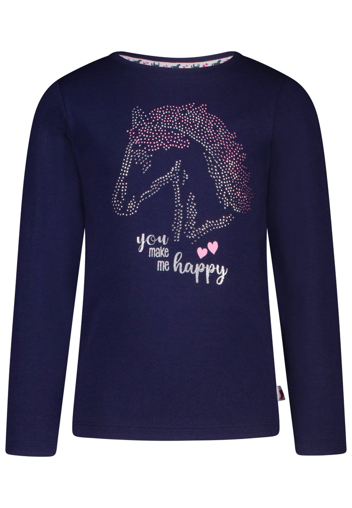 salt and pepper Mädchen Longsleeve Glitter Horse 55520138650