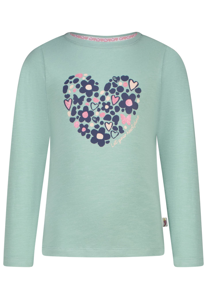 salt and pepper Mädchen Longsleeve Glitter Heart 55520138840
