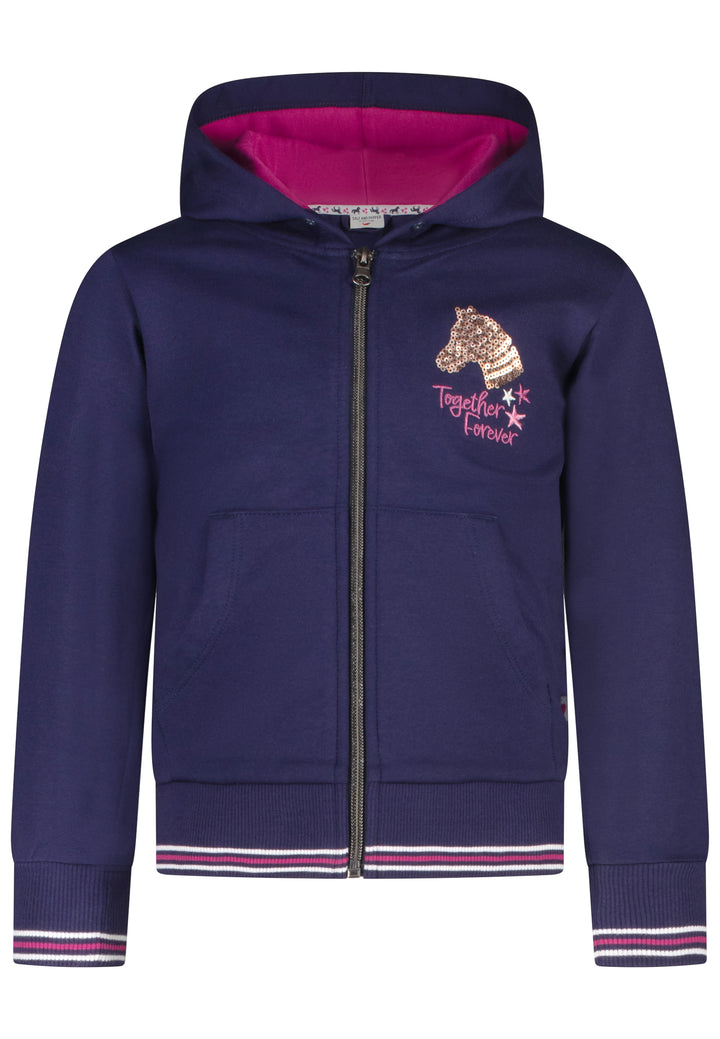salt and pepper Mädchen Sweat Jacket Horse 55520188770