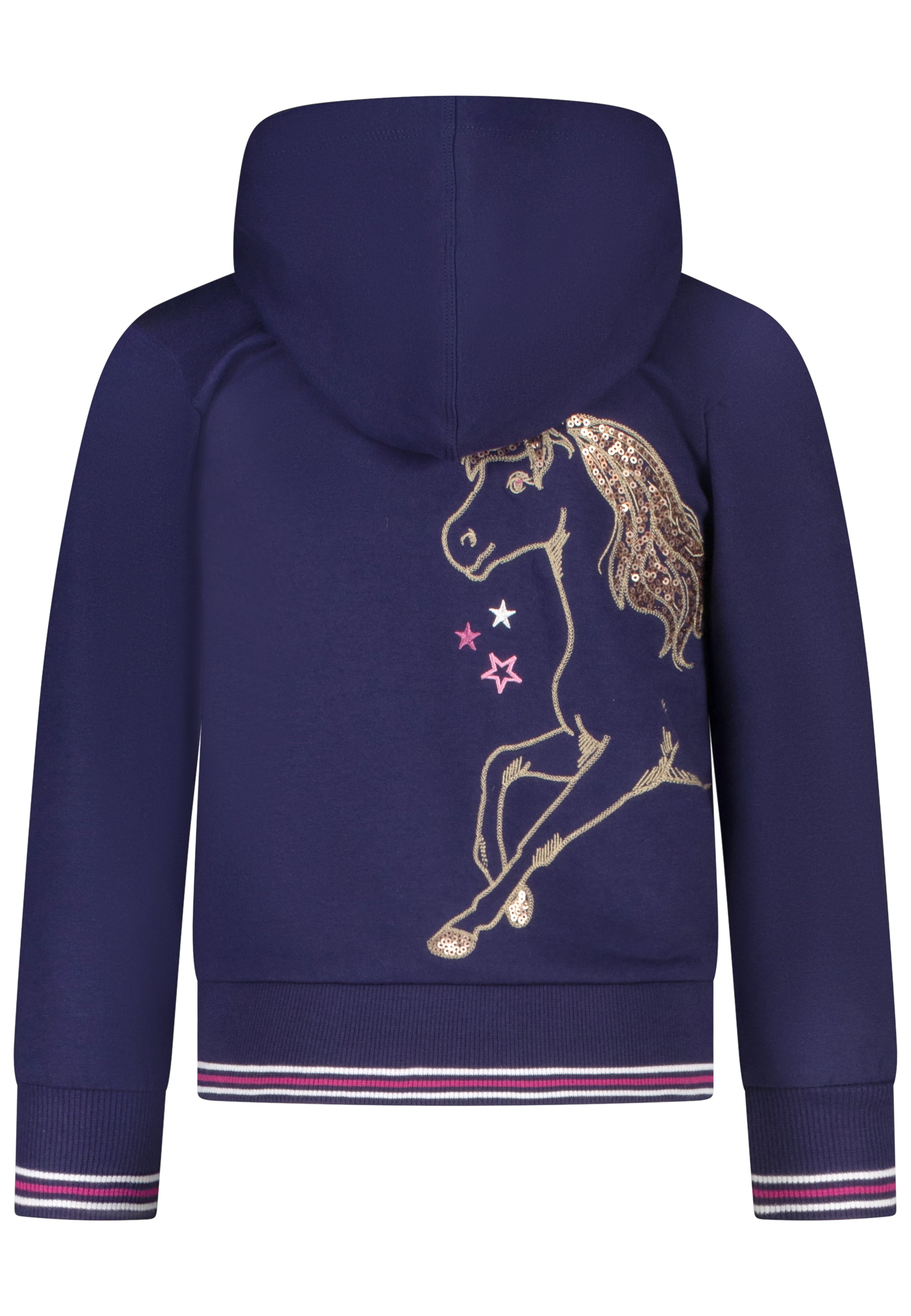 salt and pepper Mädchen Sweat Jacket Horse 55520188770