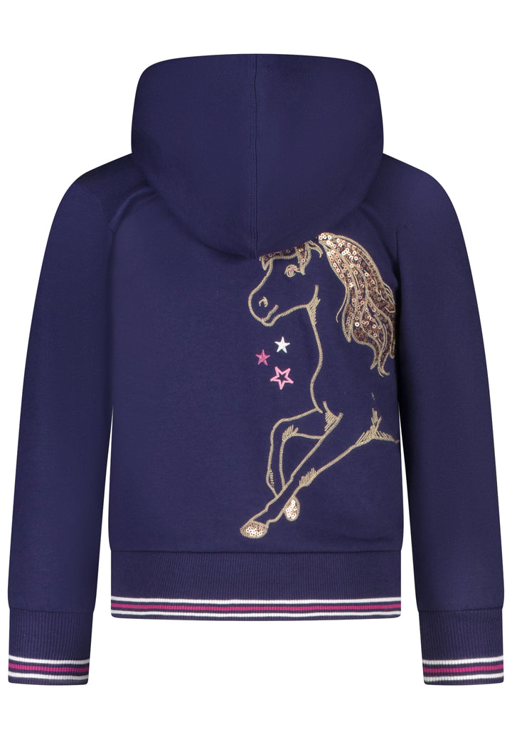 salt and pepper Mädchen Sweat Jacket Horse 55520188770