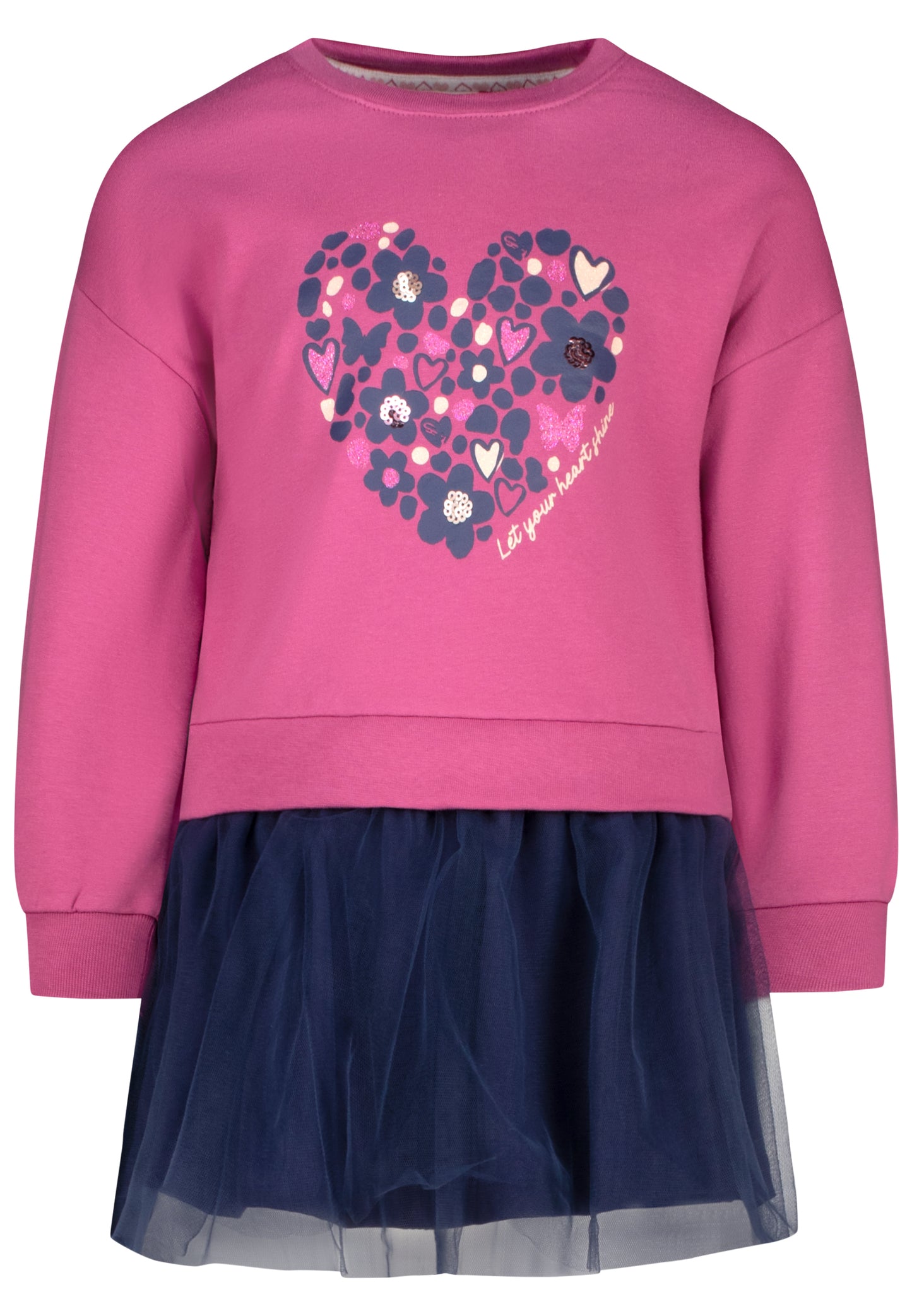 salt and pepper Mädchen Sweat Dress Tulle 55520318920
