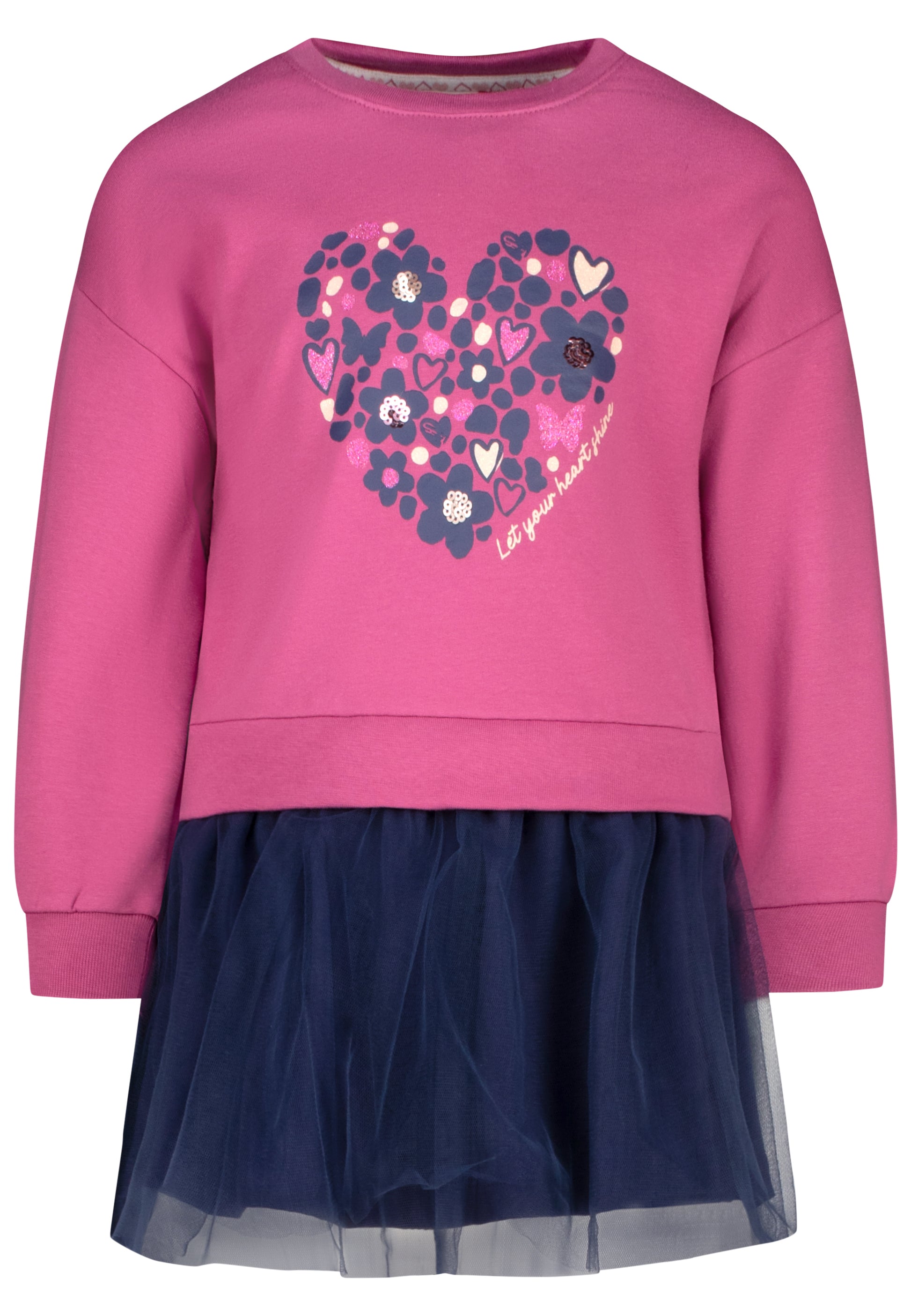 salt and pepper Mädchen Sweat Dress Tulle 55520318920