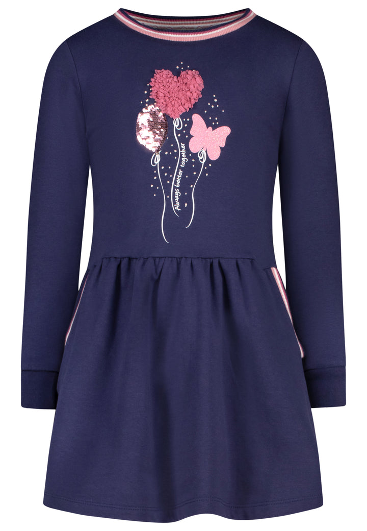 salt and pepper Mädchen Sweat Dress Balloons 55520318930